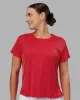 Pace Running Tee 2.0 - Scarlet sold by LSKD