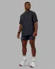 Pace 5" Lined Running Short - Washed Black sold by LSKD