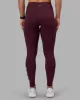 Rep Ultra High-Rise Full Length Legging Pockets - Cherry Lacquer-White sold by LSKD