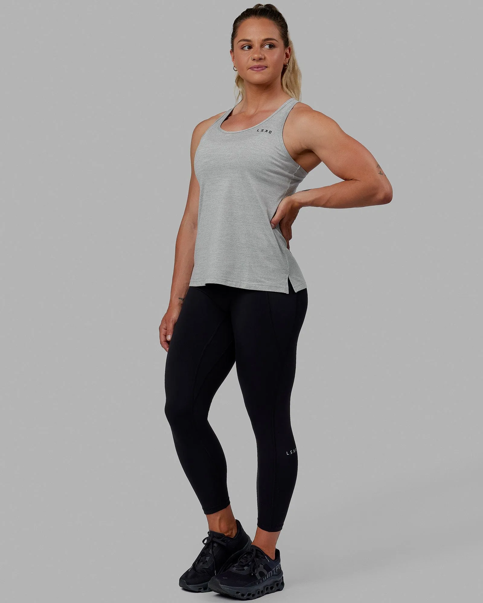 Perform VapourFLX Tank - Lt Grey Marl sold by LSKD product image thumbnail 5