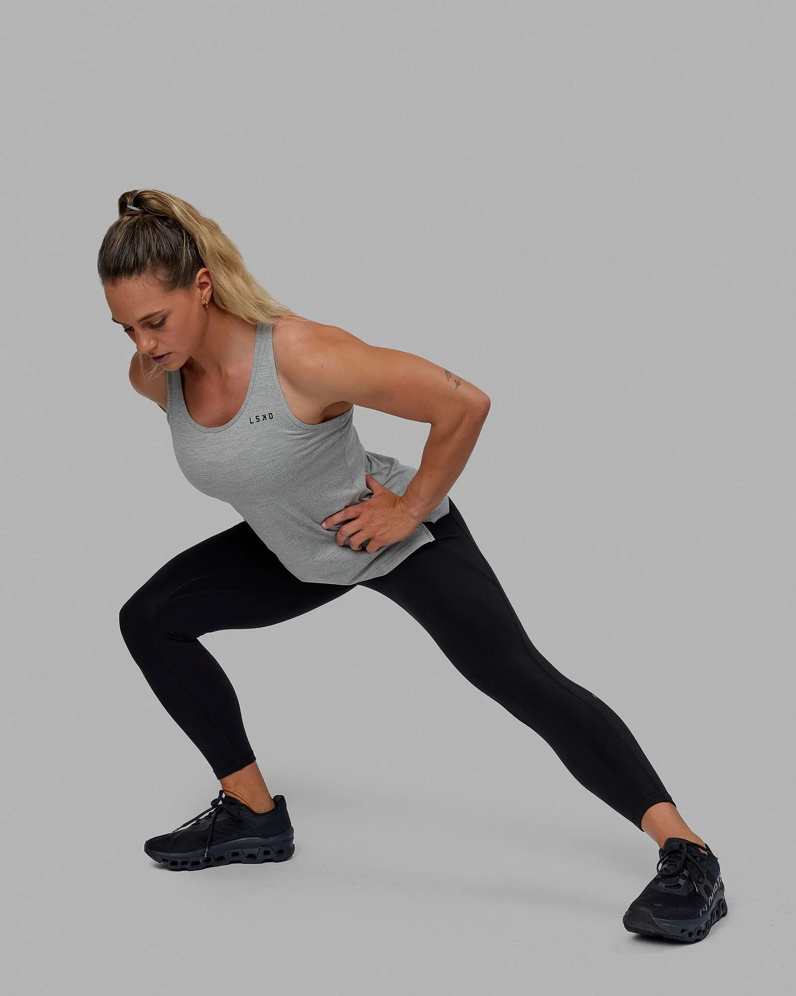 Perform VapourFLX Tank - Lt Grey Marl sold by LSKD product image thumbnail 2