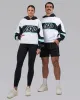 Vibe Oversized Unisex Hoodie - White-Island Paradise sold by LSKD