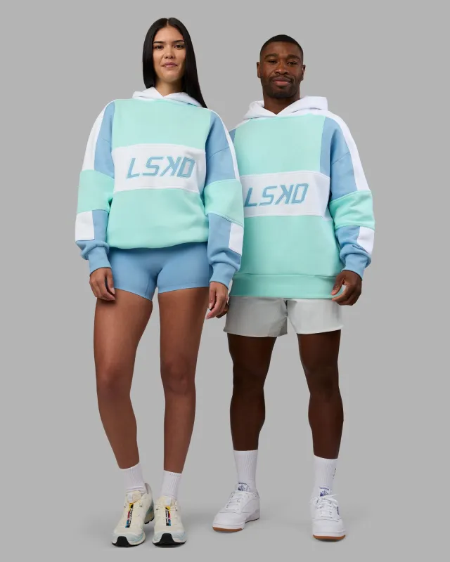 Slam Oversized Hoodie - Glacier Lake-Water Spout sold by LSKD