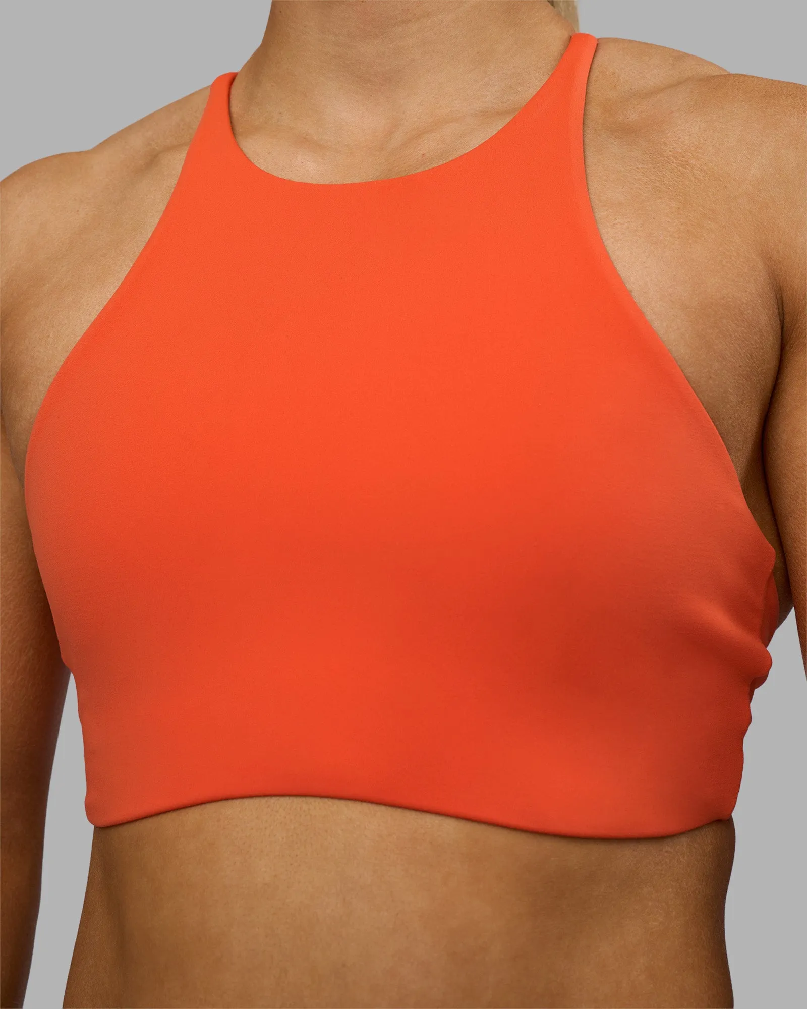 AMRAP High Neck Sports Bra - Ultra Orange sold by LSKD product image thumbnail 5