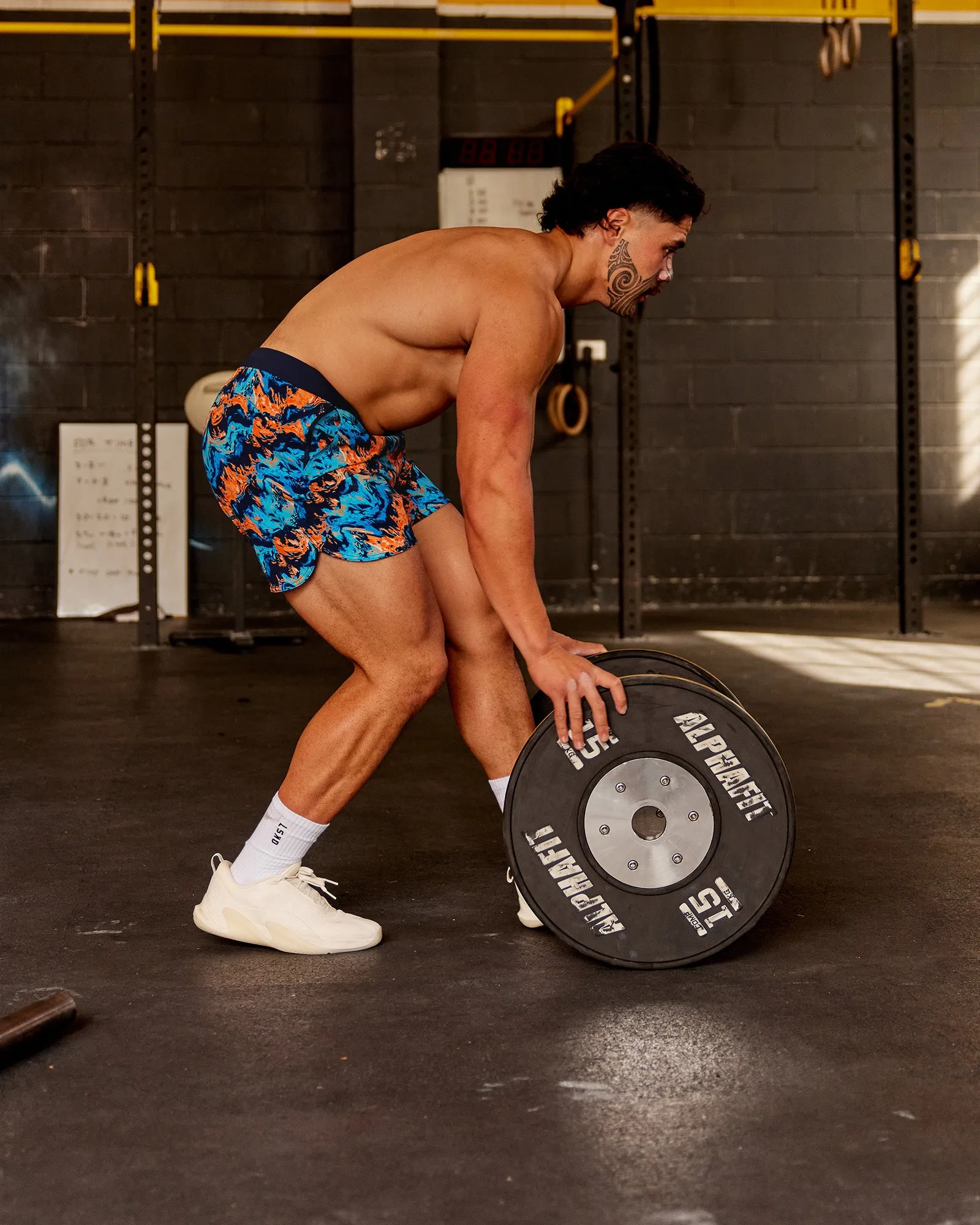 Lift 6" Short - React Print sold by LSKD product image thumbnail 4