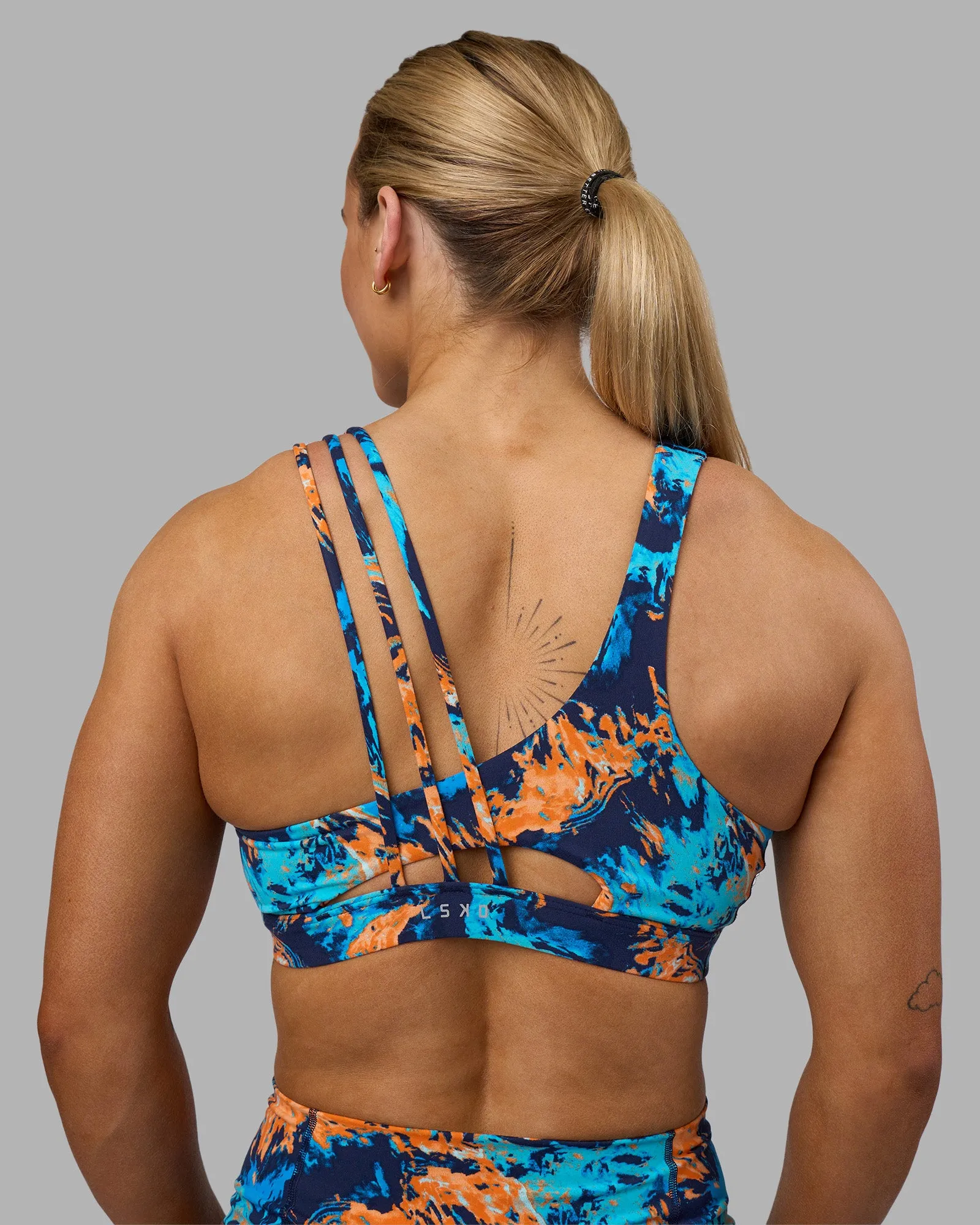 Galvanise Sports Bra 2.0 - React Print sold by LSKD