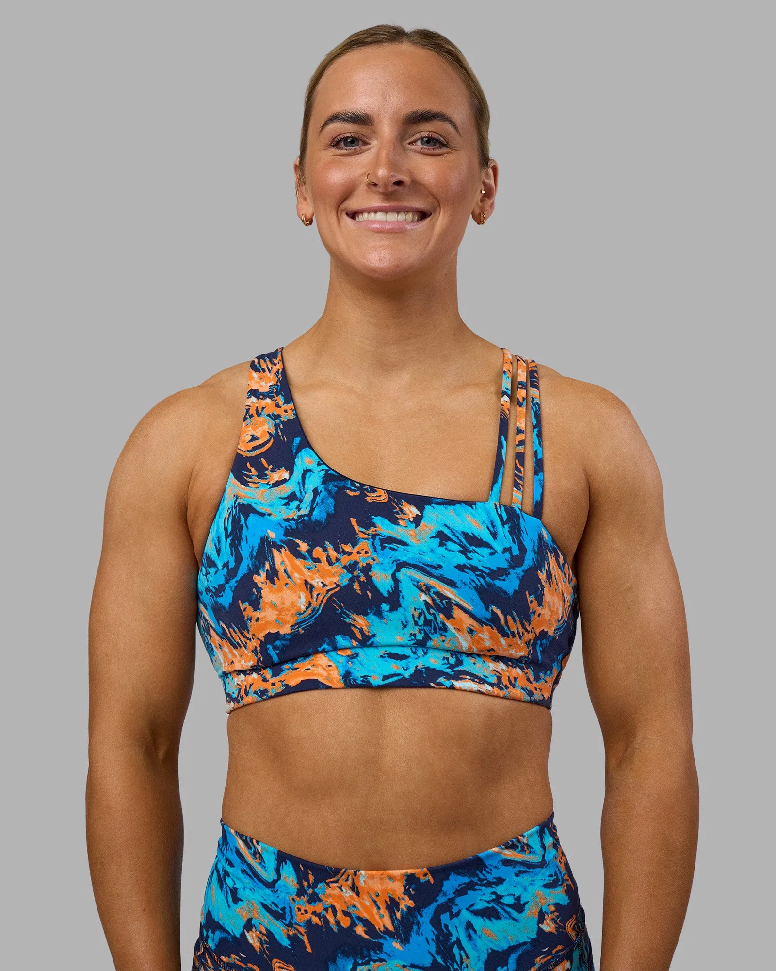 Galvanise Sports Bra 2.0 - React Print sold by LSKD product image thumbnail 4