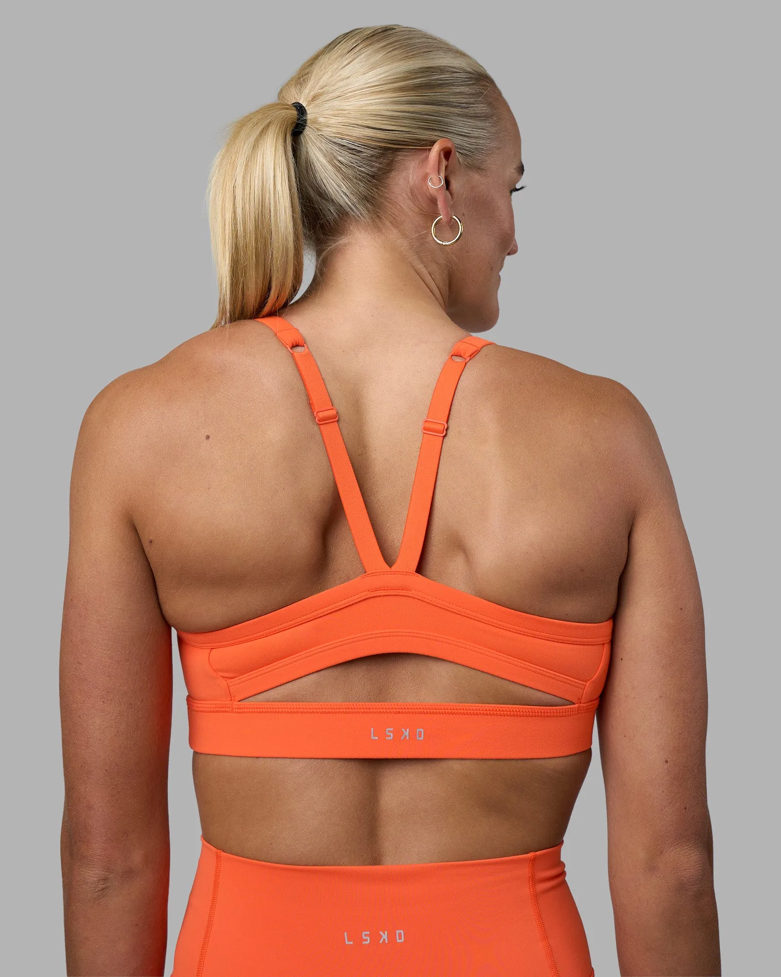 Momentum Sports Bra - Ultra Orange sold by LSKD product image thumbnail 2