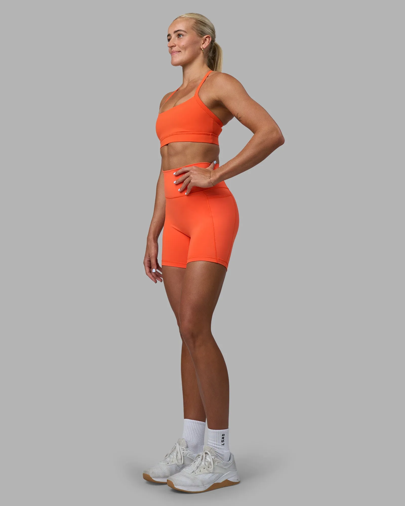 Momentum Sports Bra - Ultra Orange sold by LSKD product image thumbnail 4