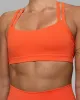 Velocity Sports Bra - Ultra Orange sold by LSKD