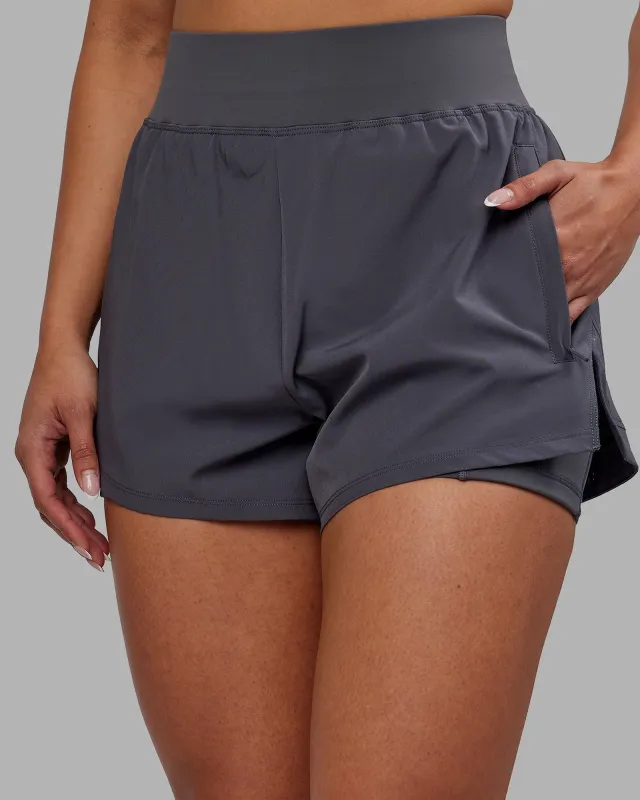 Challenger 3" Lined Performance Short - Dark Storm sold by LSKD