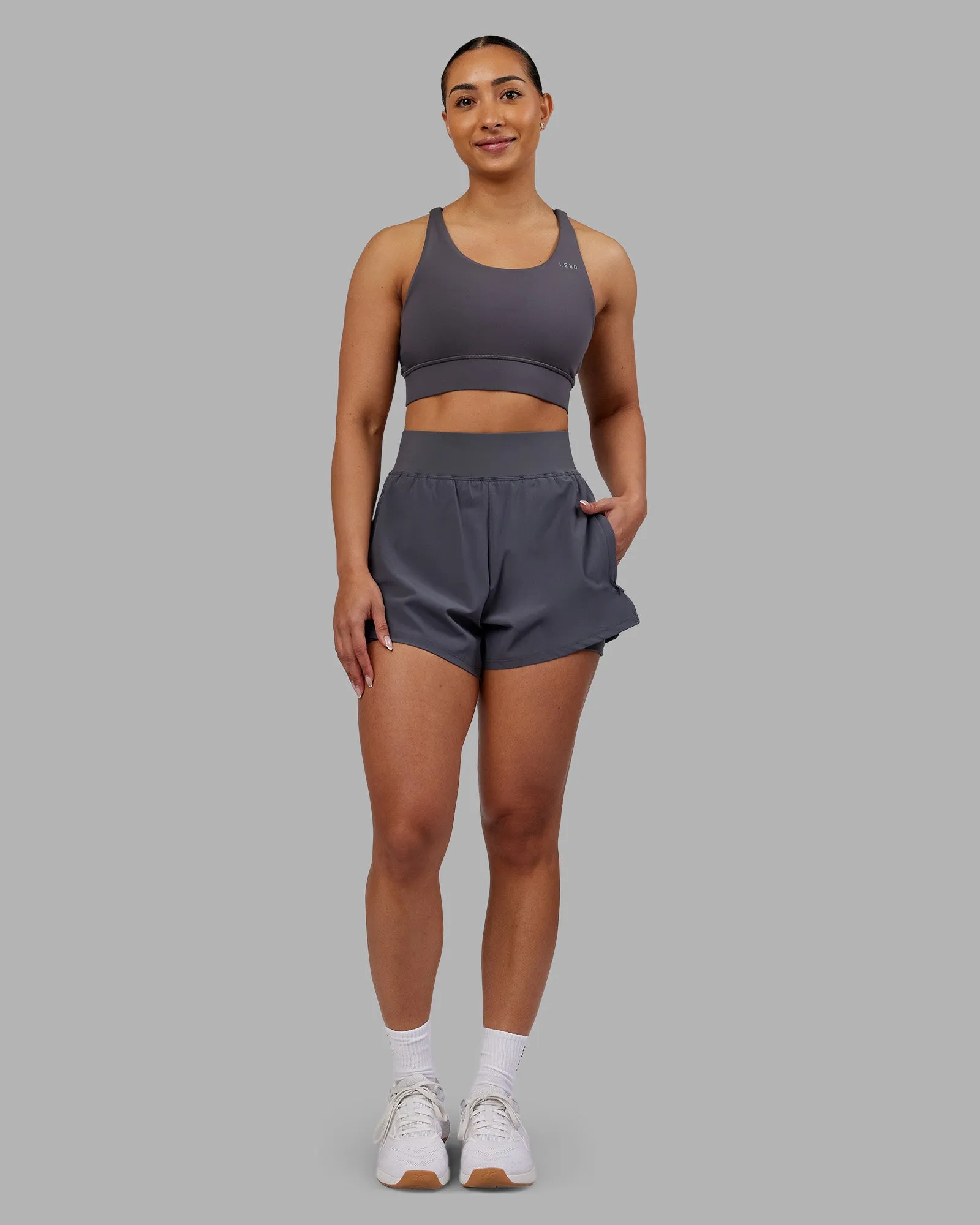 Challenger 3" Lined Performance Short - Dark Storm sold by LSKD product image thumbnail 5