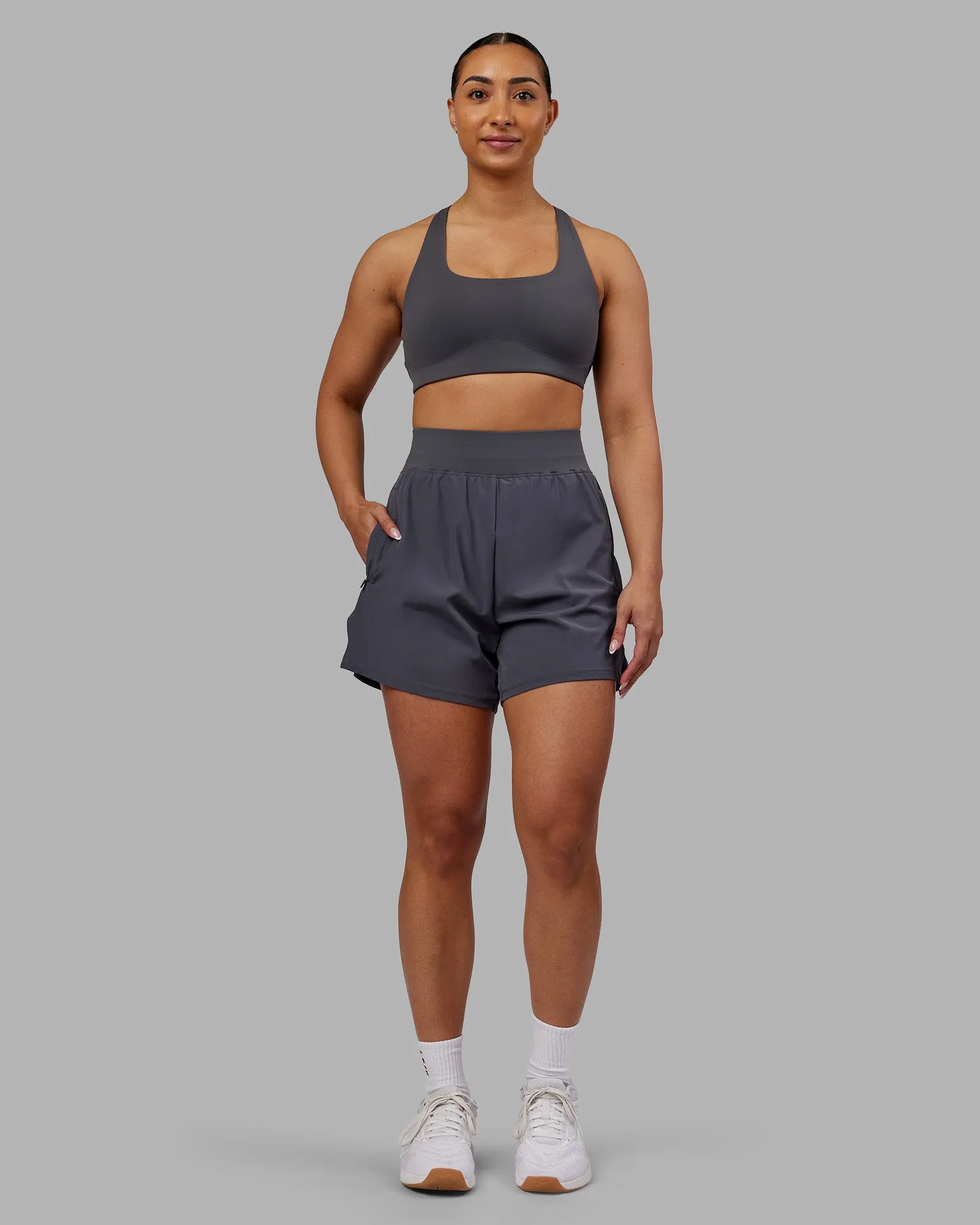 Challenger 5" Lined Performance Short - Dark Storm sold by LSKD