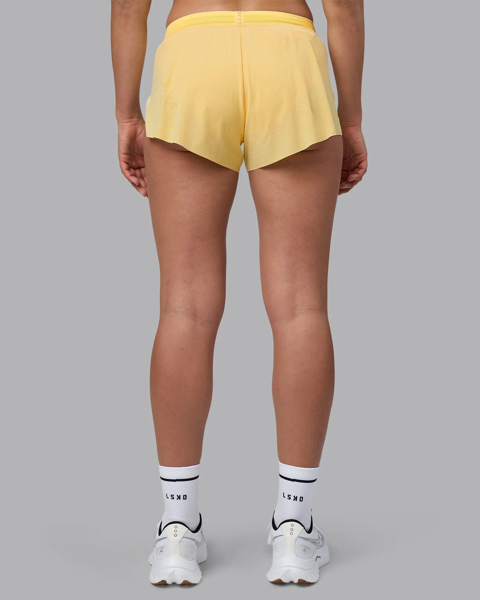 Accelerate 3" Running Short - Lemon sold by LSKD product image thumbnail 4