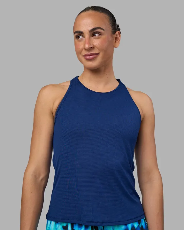 Pace Running Tank 2.0 - Midnight Blue sold by LSKD