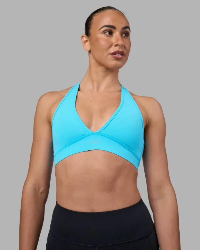Stamina Sports Bra - Blue Atoll sold by LSKD