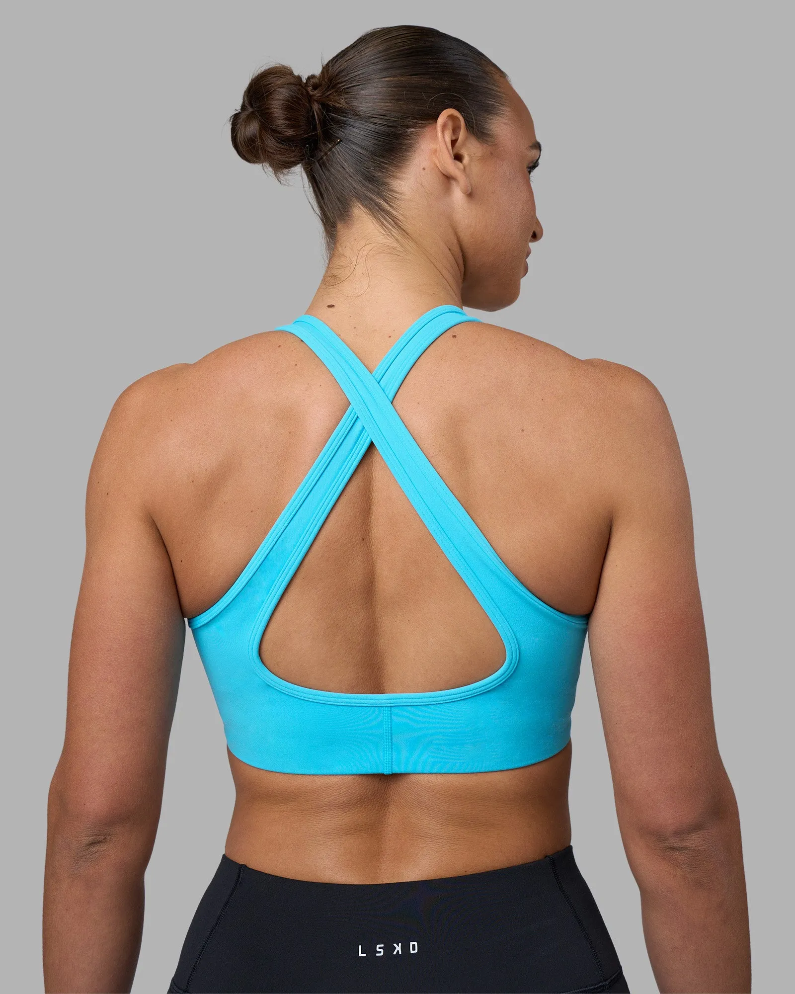 Stamina Sports Bra - Blue Atoll sold by LSKD product image thumbnail 5