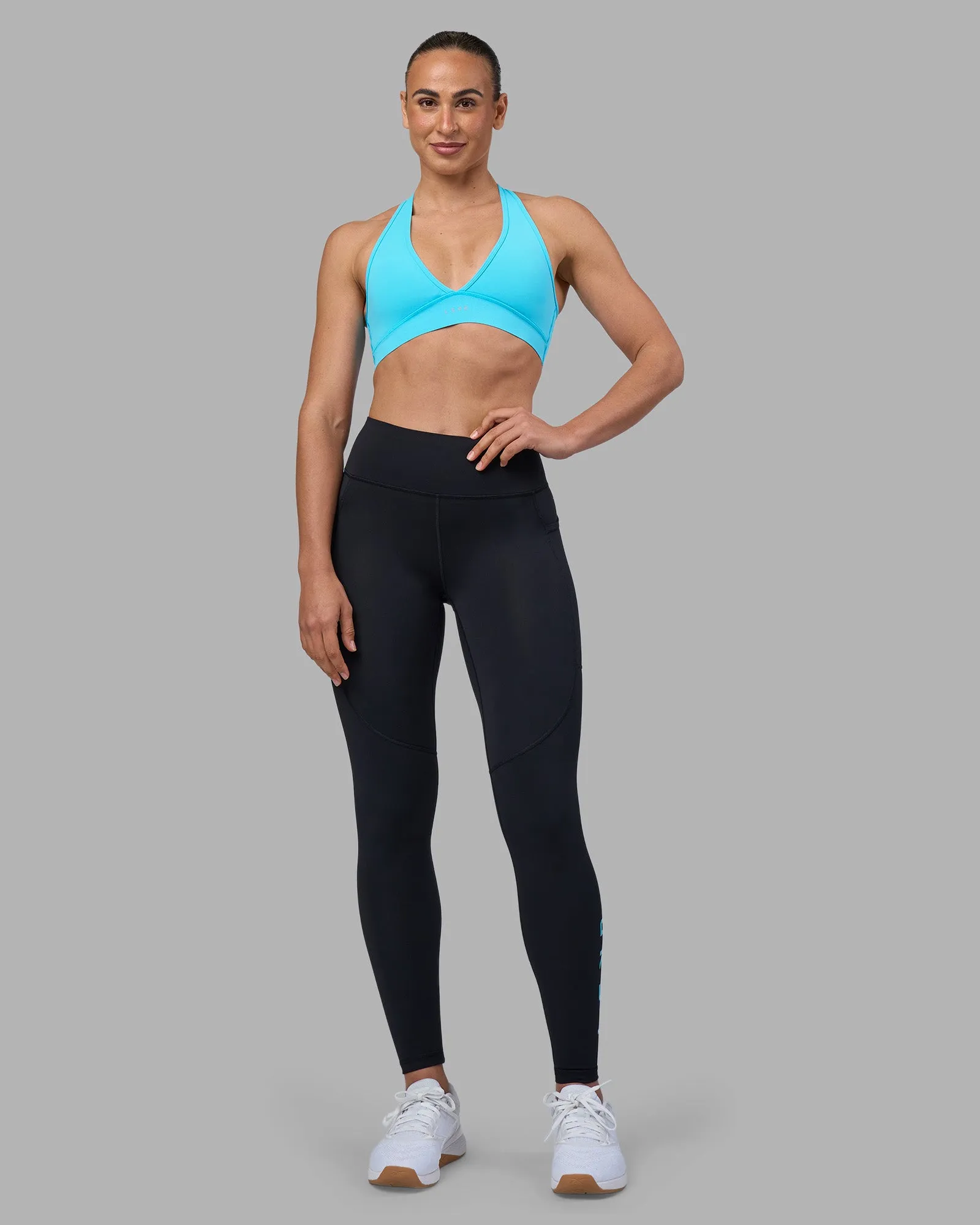 Stamina Sports Bra - Blue Atoll sold by LSKD product image thumbnail 3