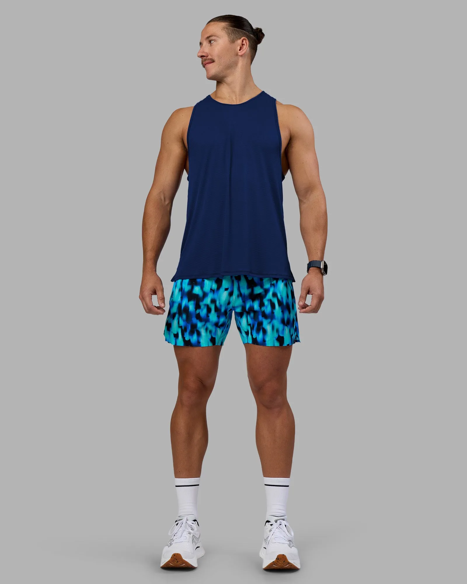 Pace Running Tank - Midnight Blue sold by LSKD product image thumbnail 5