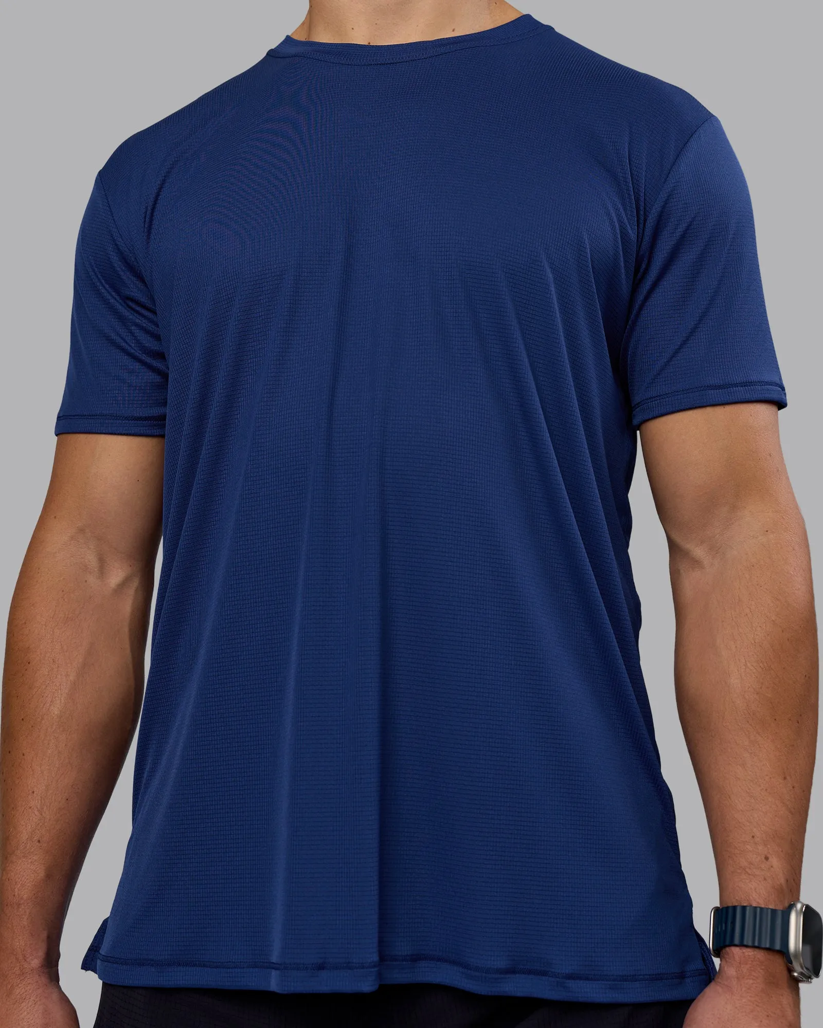 Pace Running Tee - Midnight Blue sold by LSKD product image thumbnail 5