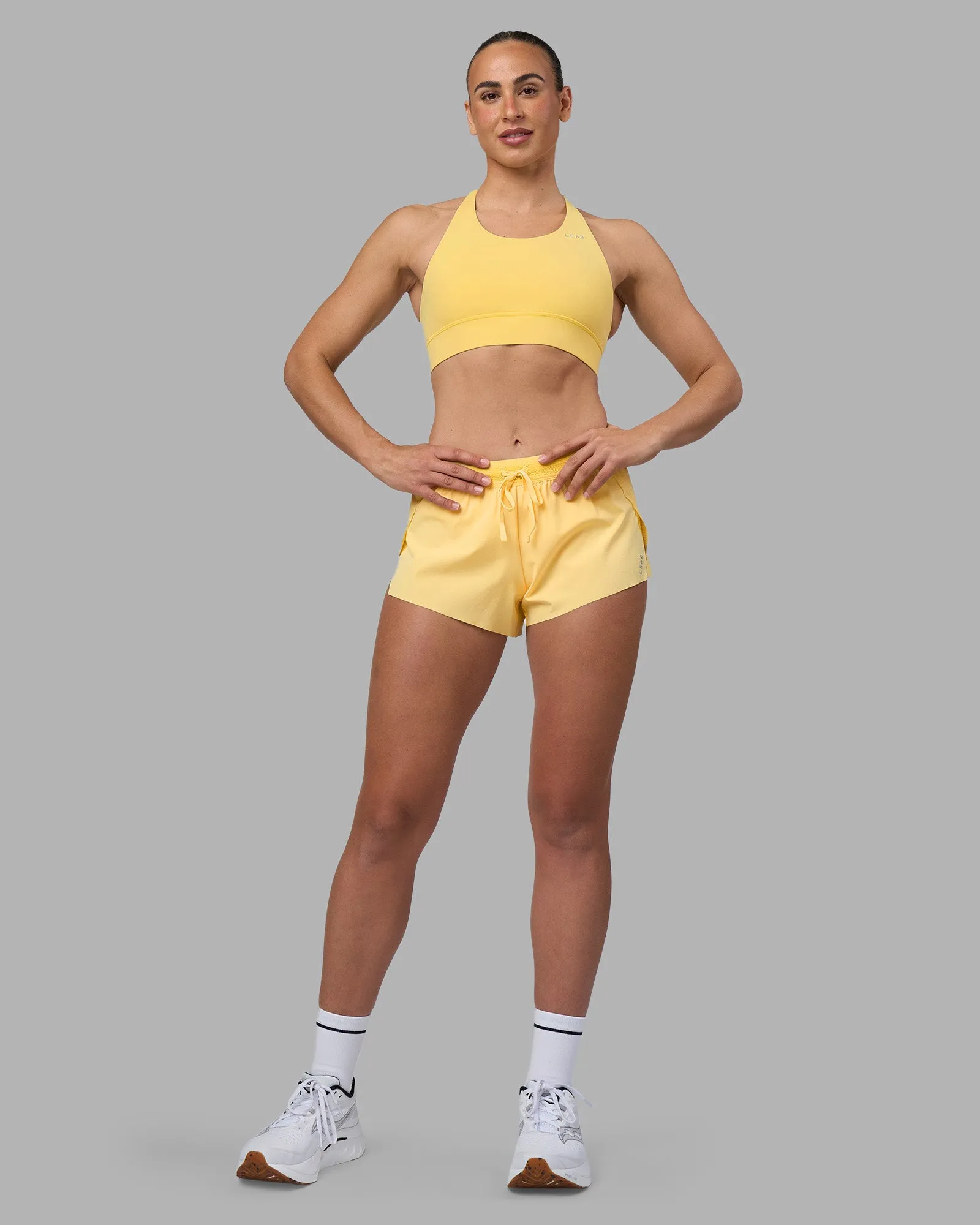Accelerate Sports Bra - Lemon sold by LSKD