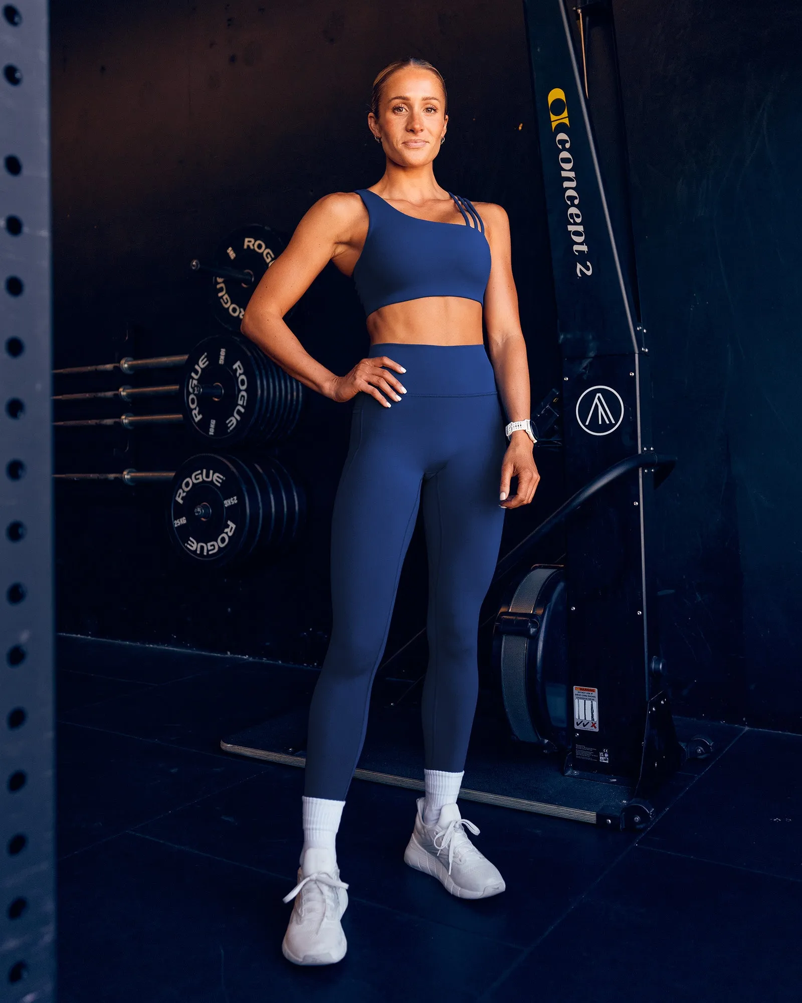 Galvanise Sports Bra 2.0 - Midnight Blue sold by LSKD product image thumbnail 4