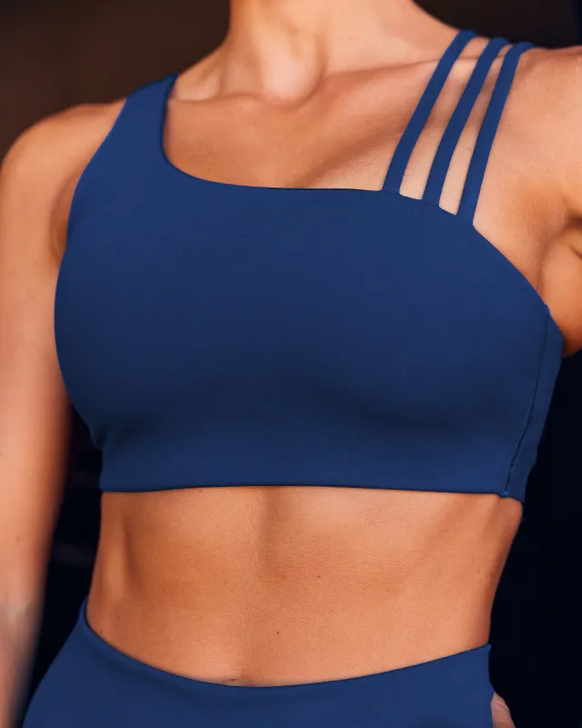 Galvanise Sports Bra 2.0 - Midnight Blue made by LSKD