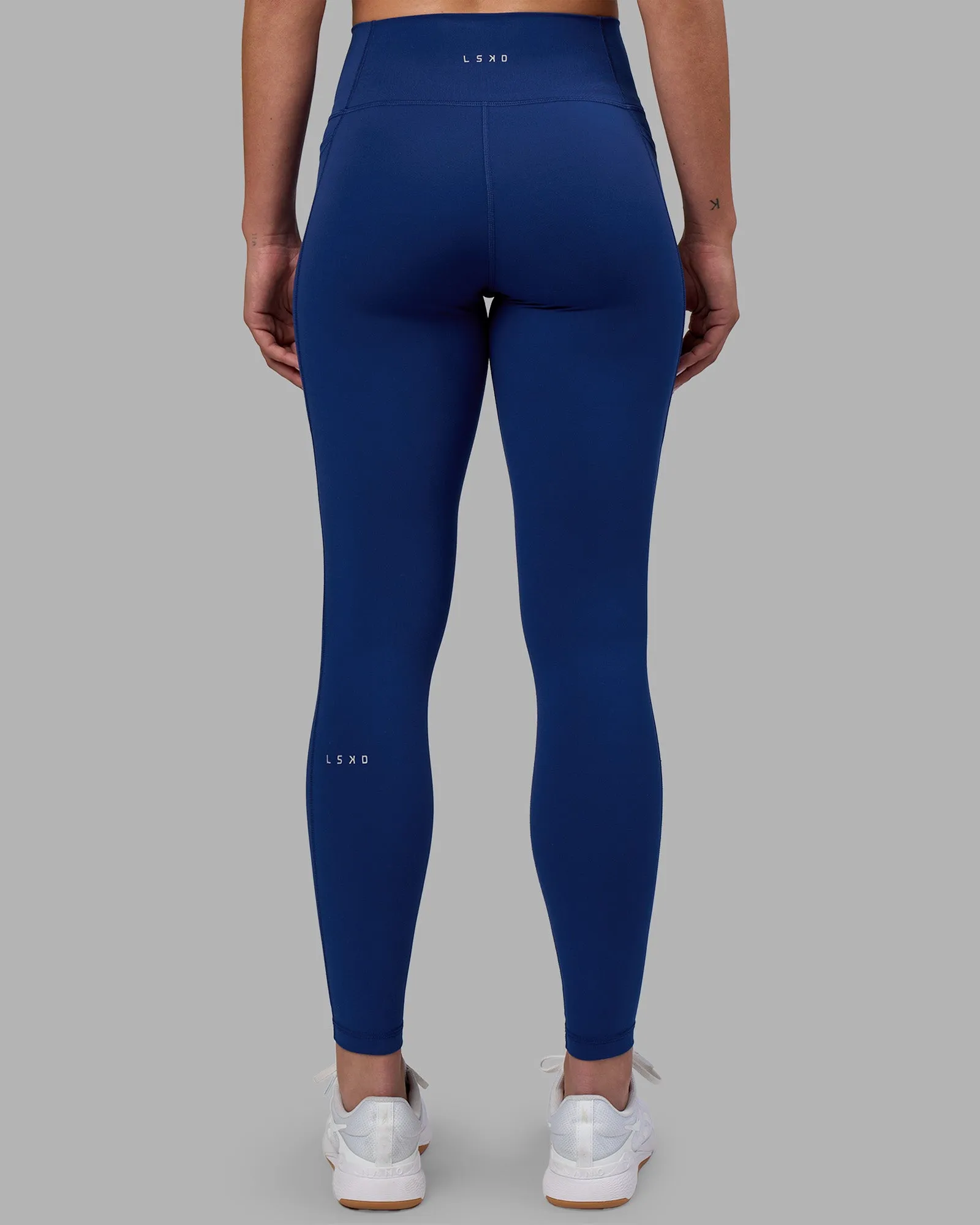 Fusion Ultra High-Rise Full Length Legging Pockets - Midnight Blue sold by LSKD product image thumbnail 3