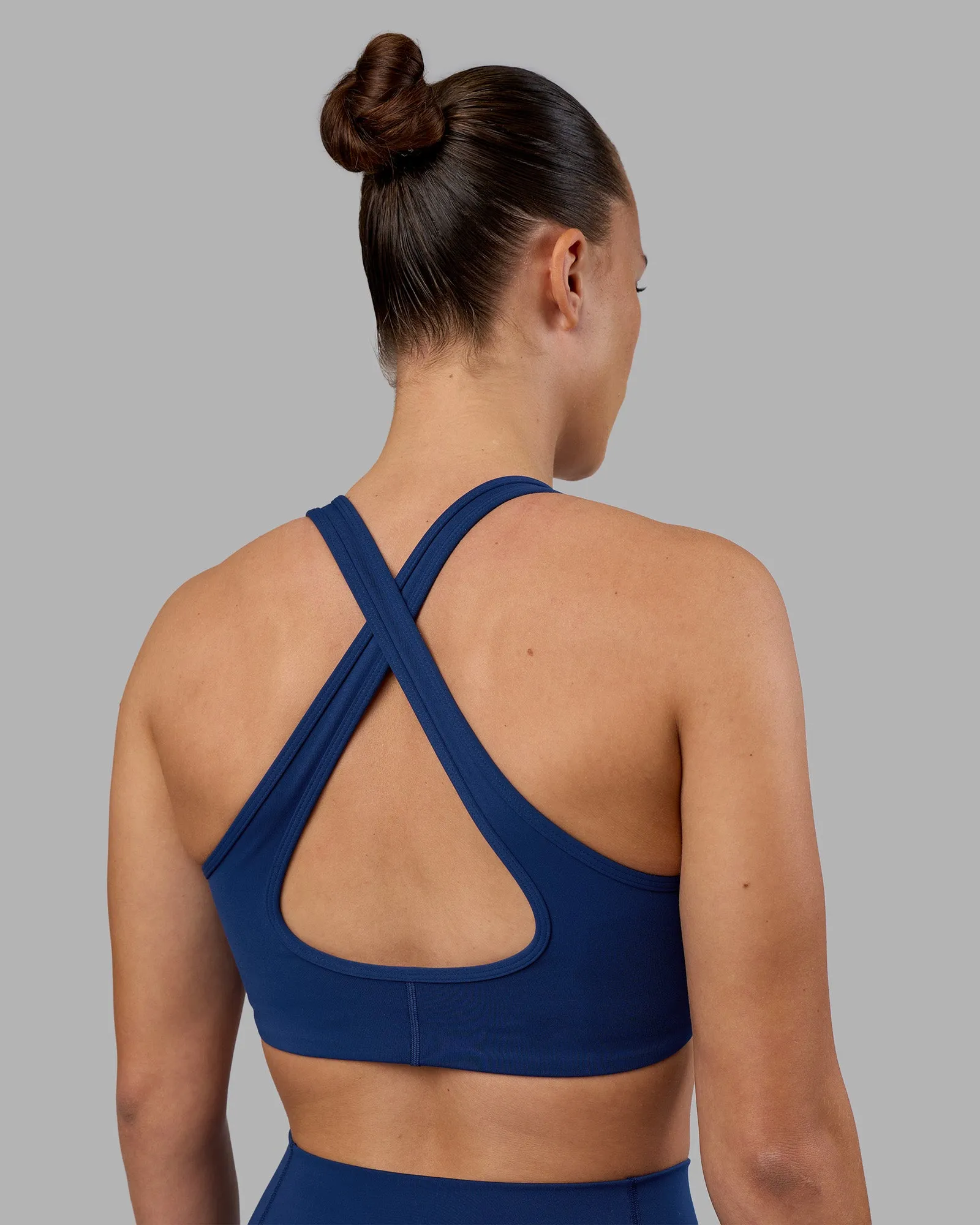 Stamina Sports Bra - Midnight Blue sold by LSKD product image thumbnail 2
