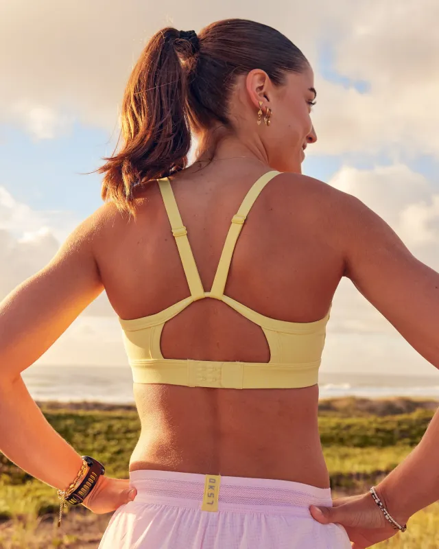 Rapid Sports Bra - Lemon sold by LSKD