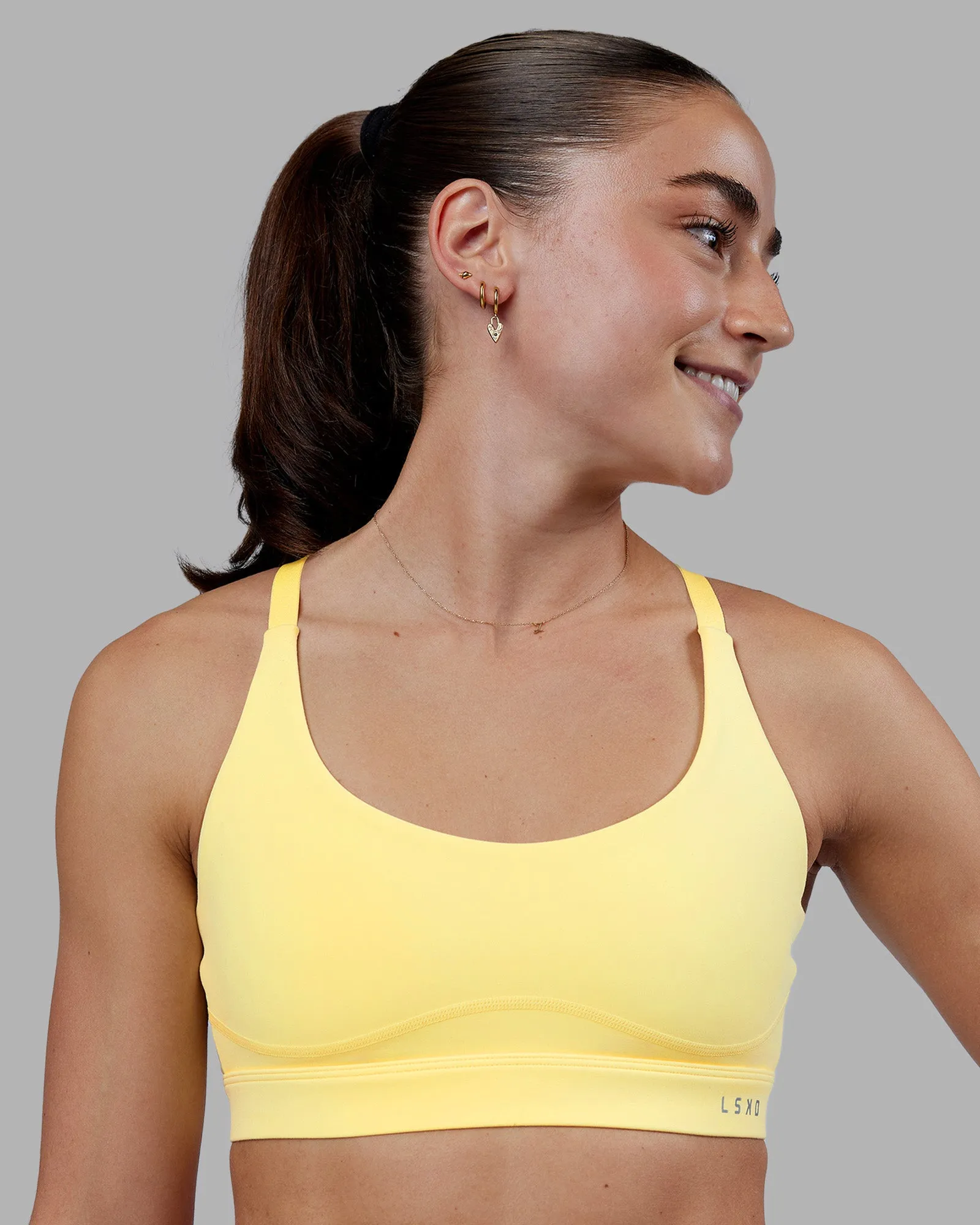 Rapid Sports Bra - Lemon sold by LSKD product image thumbnail 2