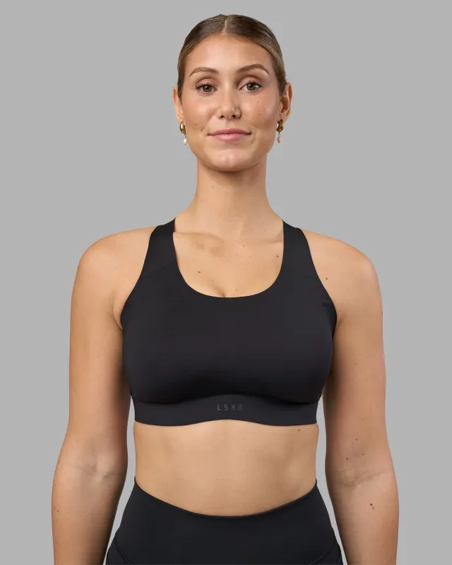 Stability Sports Bra - Black sold by LSKD
