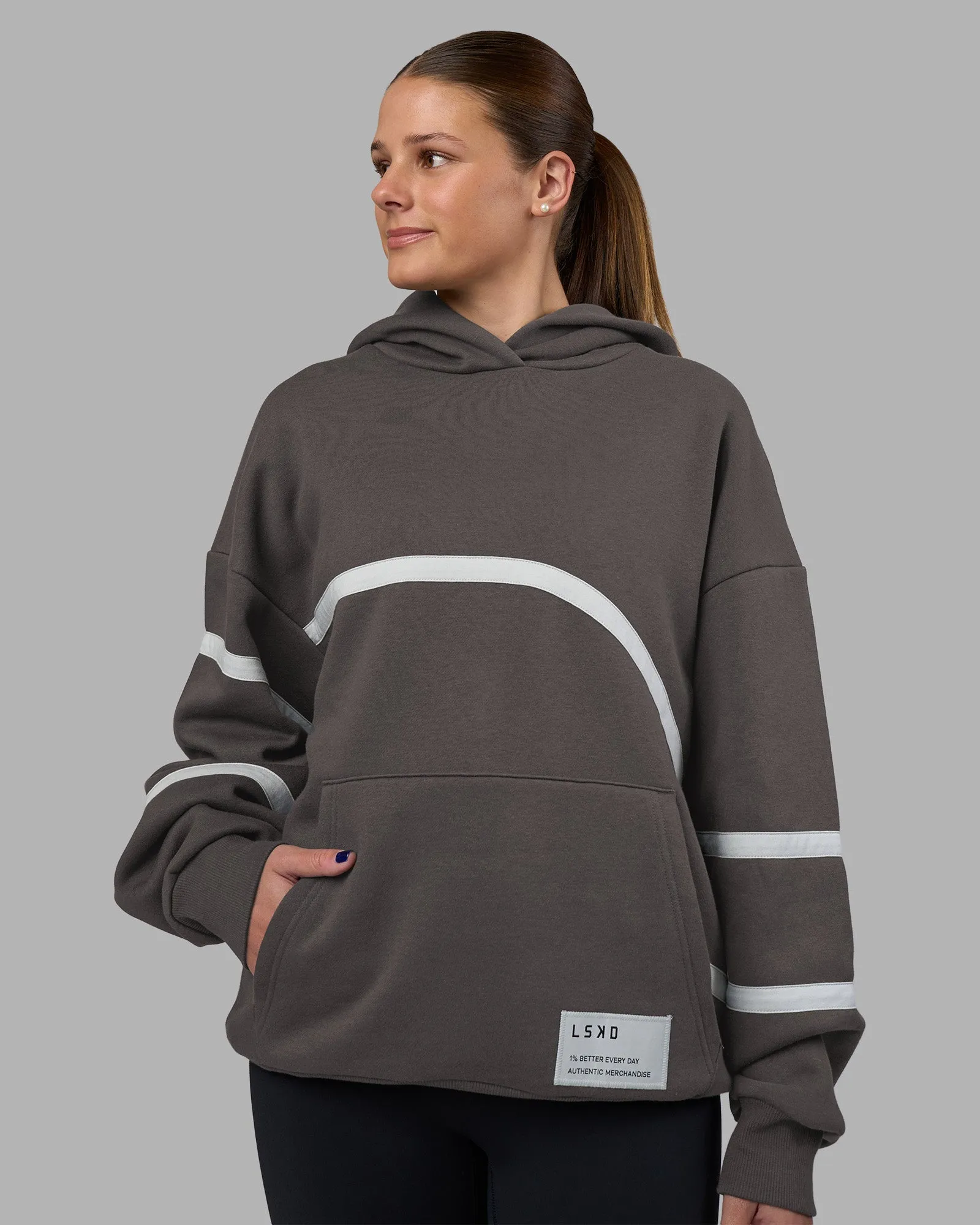 Movement Oversized Hoodie - Dark Storm-Digital Mist sold by LSKD product image thumbnail 2