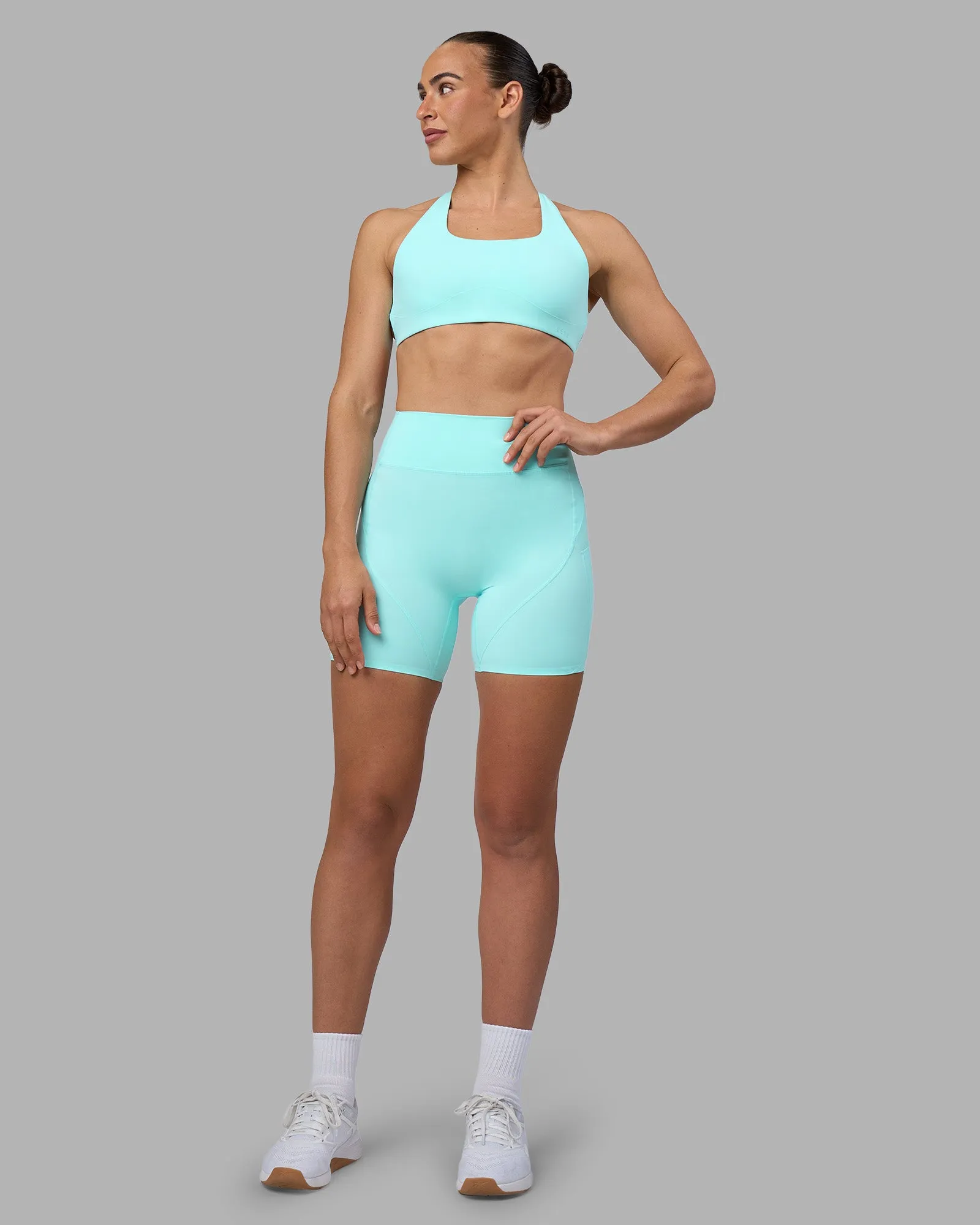 Rhythm Elixir Ultra High-Rise 6" Short Pockets - Island Paradise sold by LSKD product image thumbnail 3