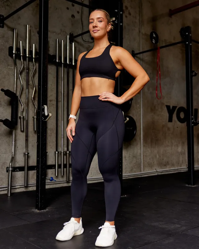 Rhythm Elixir Ultra High-Rise Full Length Legging Pockets - Black sold by LSKD