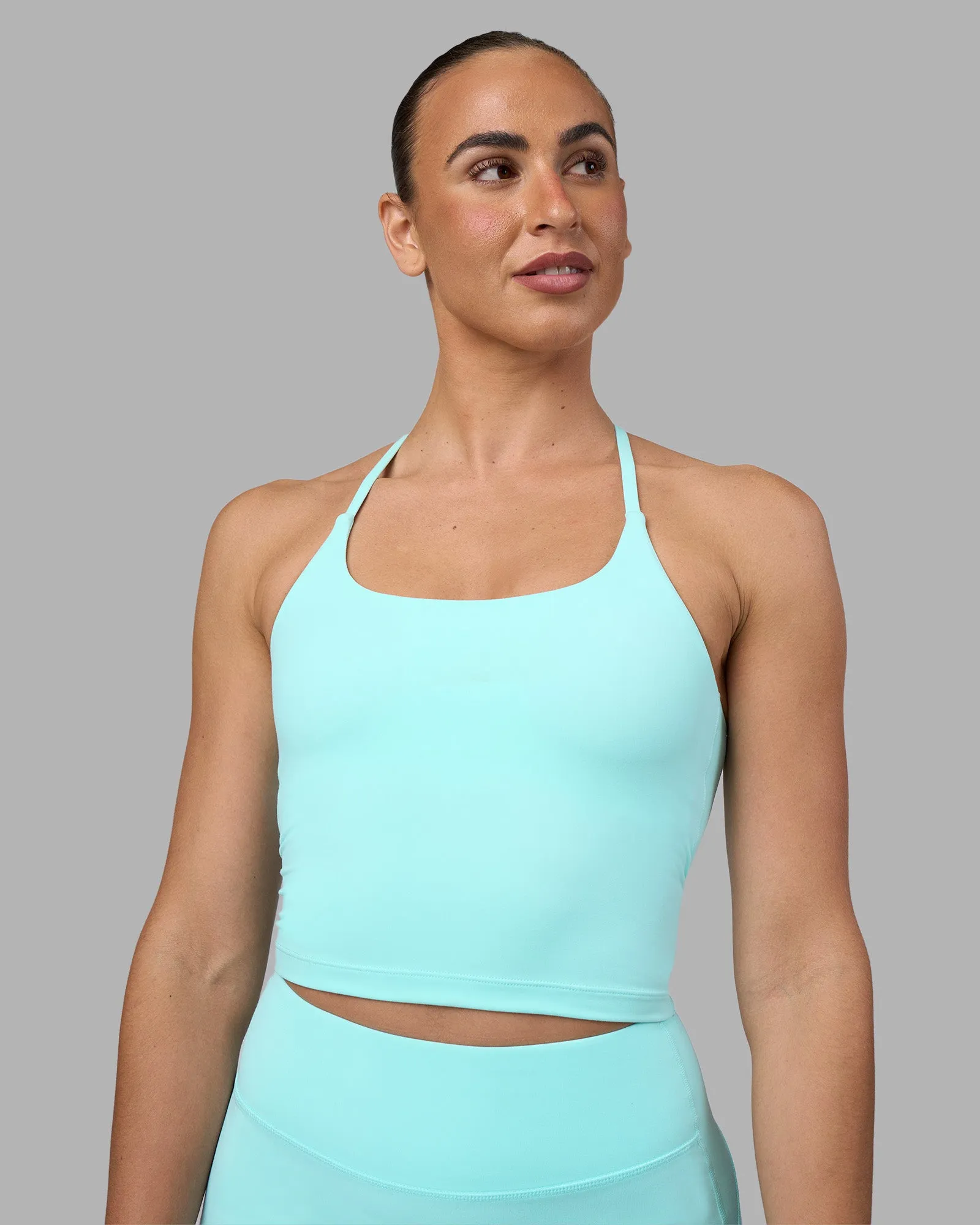 Twist Tank With Shelf Bra - Island Paradise sold by LSKD product image thumbnail 2