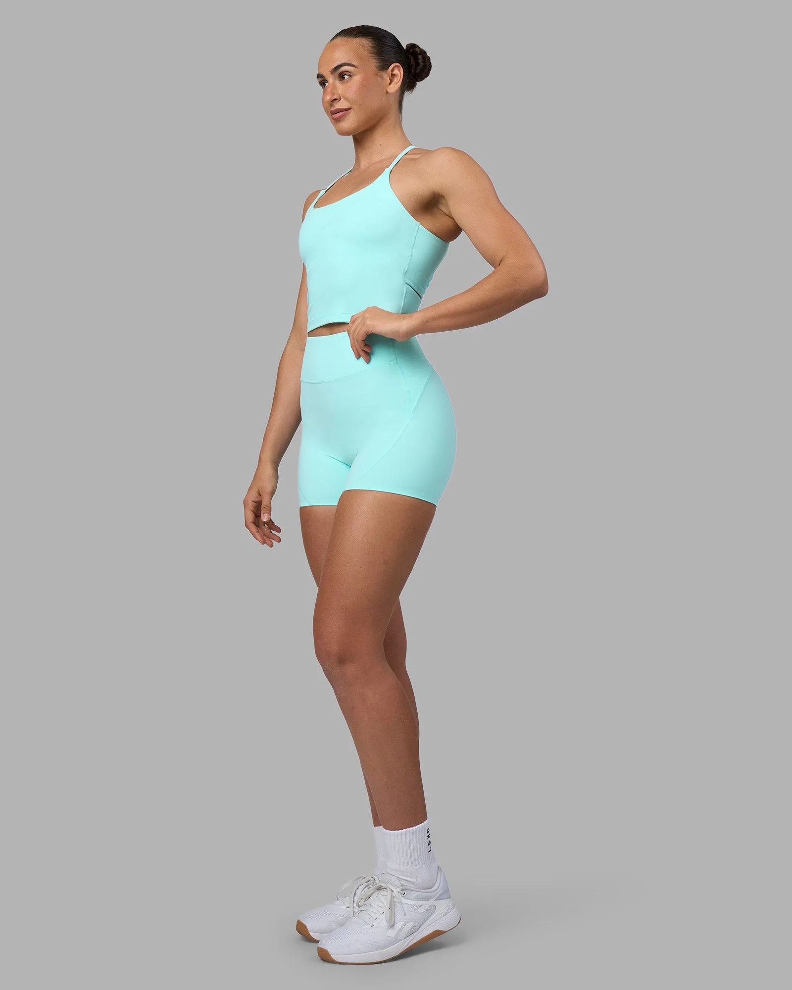 Twist Tank With Shelf Bra - Island Paradise sold by LSKD product image thumbnail 3