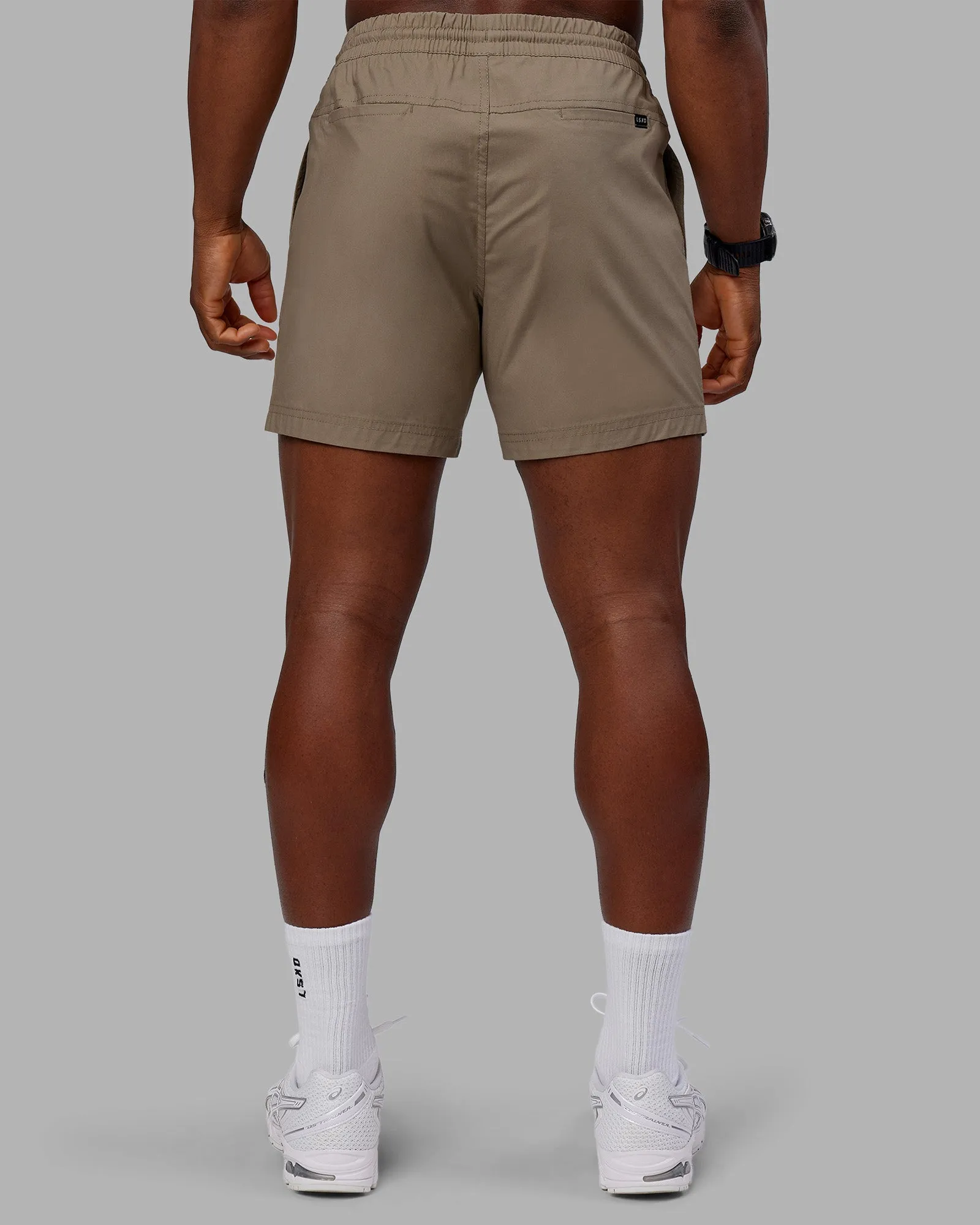 Daily 5" Short - Greige sold by LSKD product image thumbnail 4