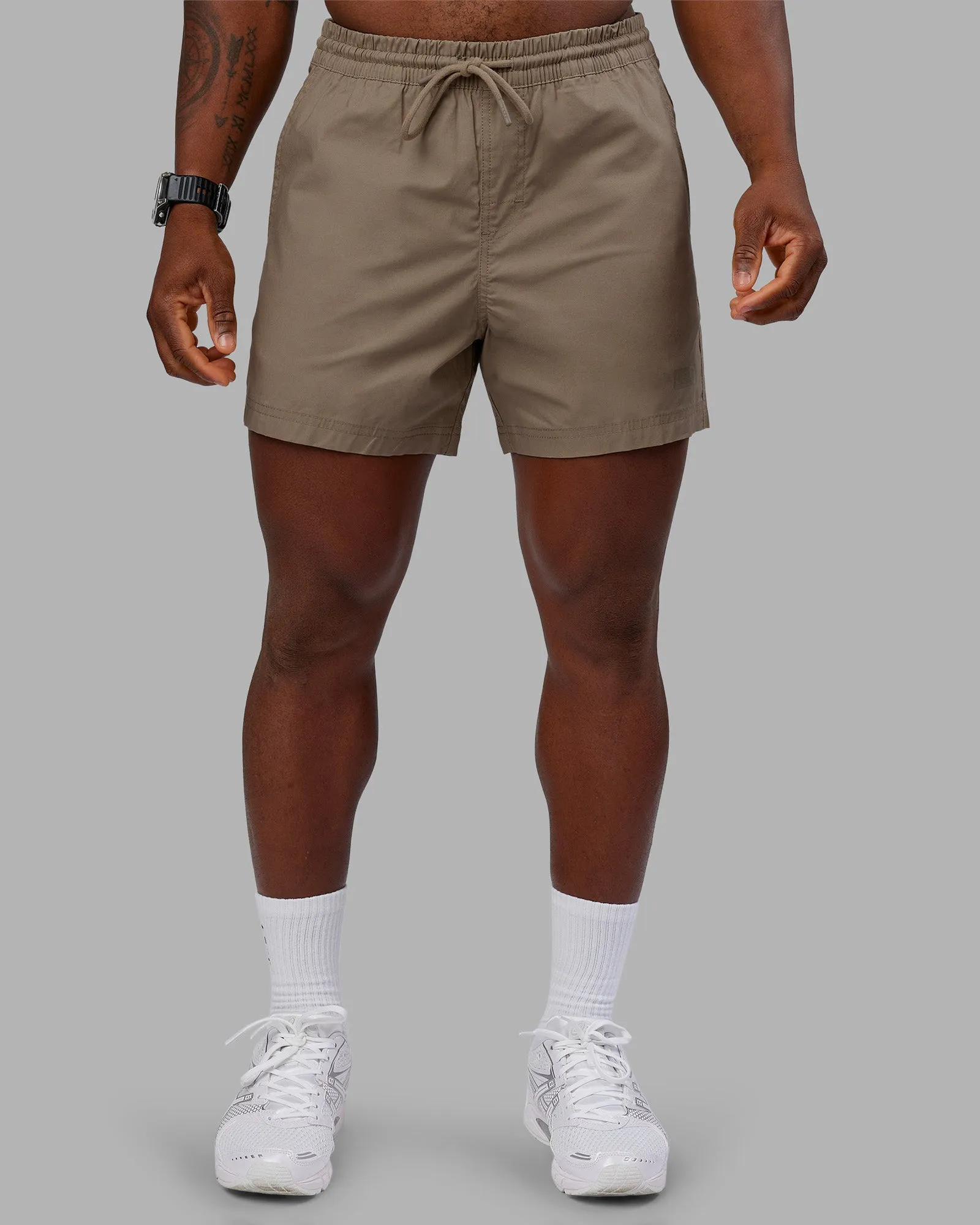 Daily 5" Short - Greige sold by LSKD