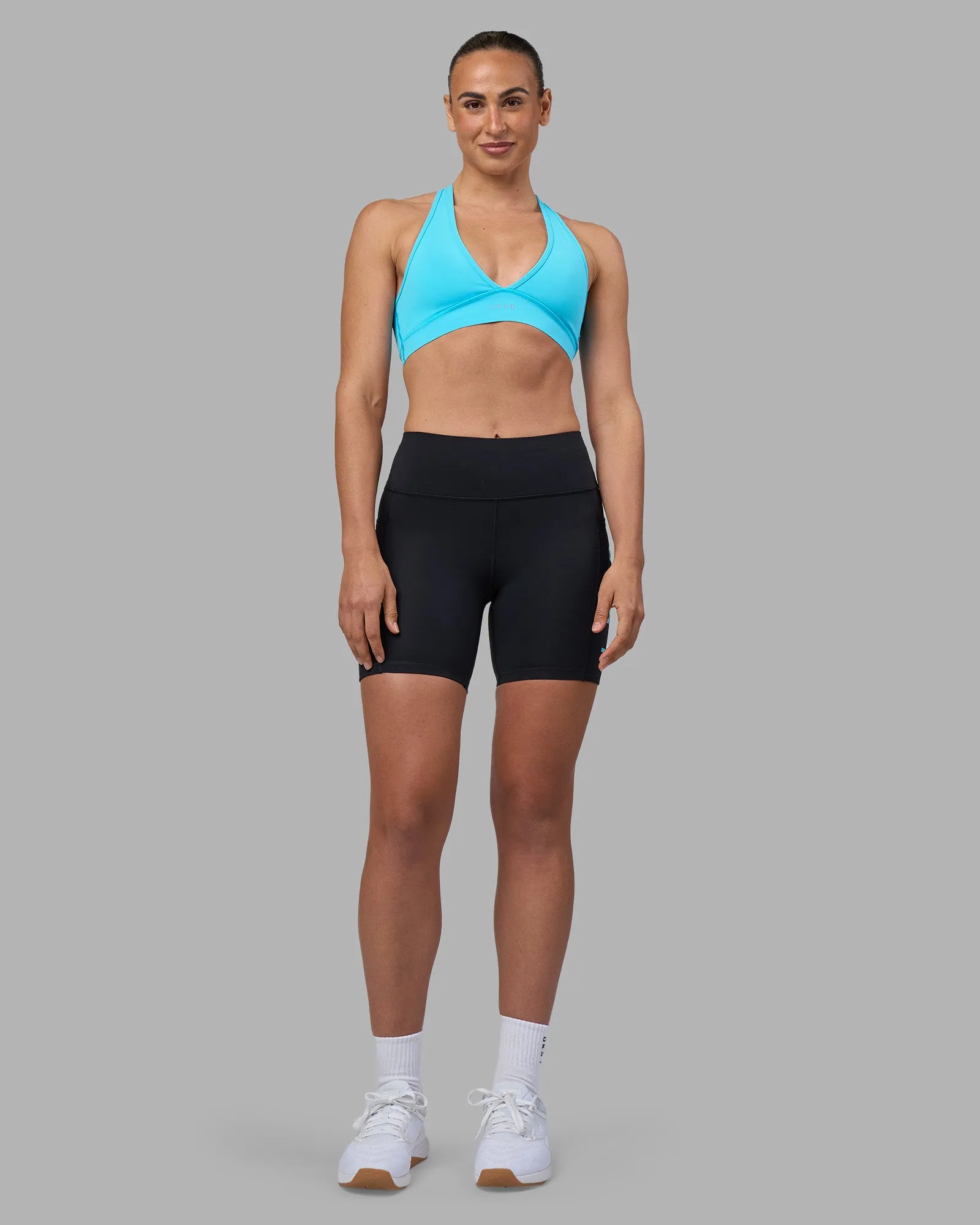 Rep Ultra High-Rise 6" Short Pockets - Black-Blue Atoll sold by LSKD product image thumbnail 5