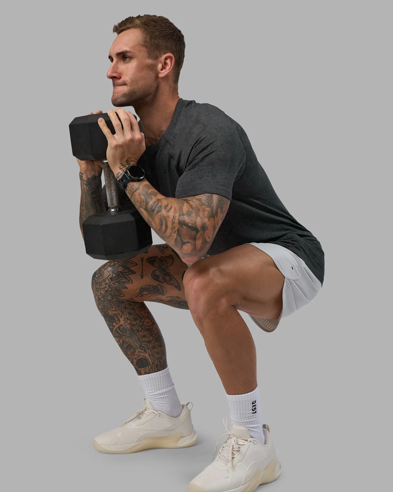 AeroFLX+ Seamless Tee - Black Camo-Graphite sold by LSKD product image thumbnail 3