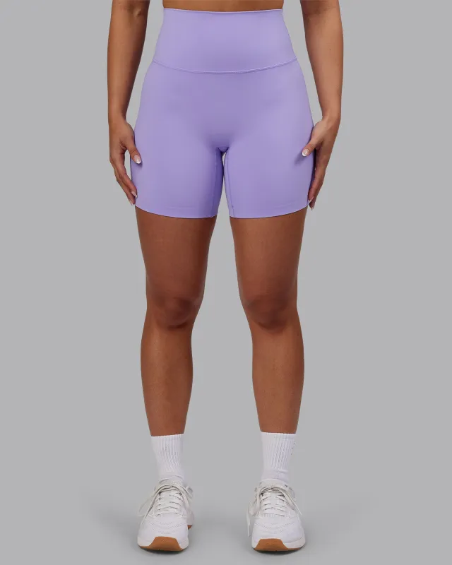Elixir Ultra High-Rise 6" Short - Violet Ray sold by LSKD
