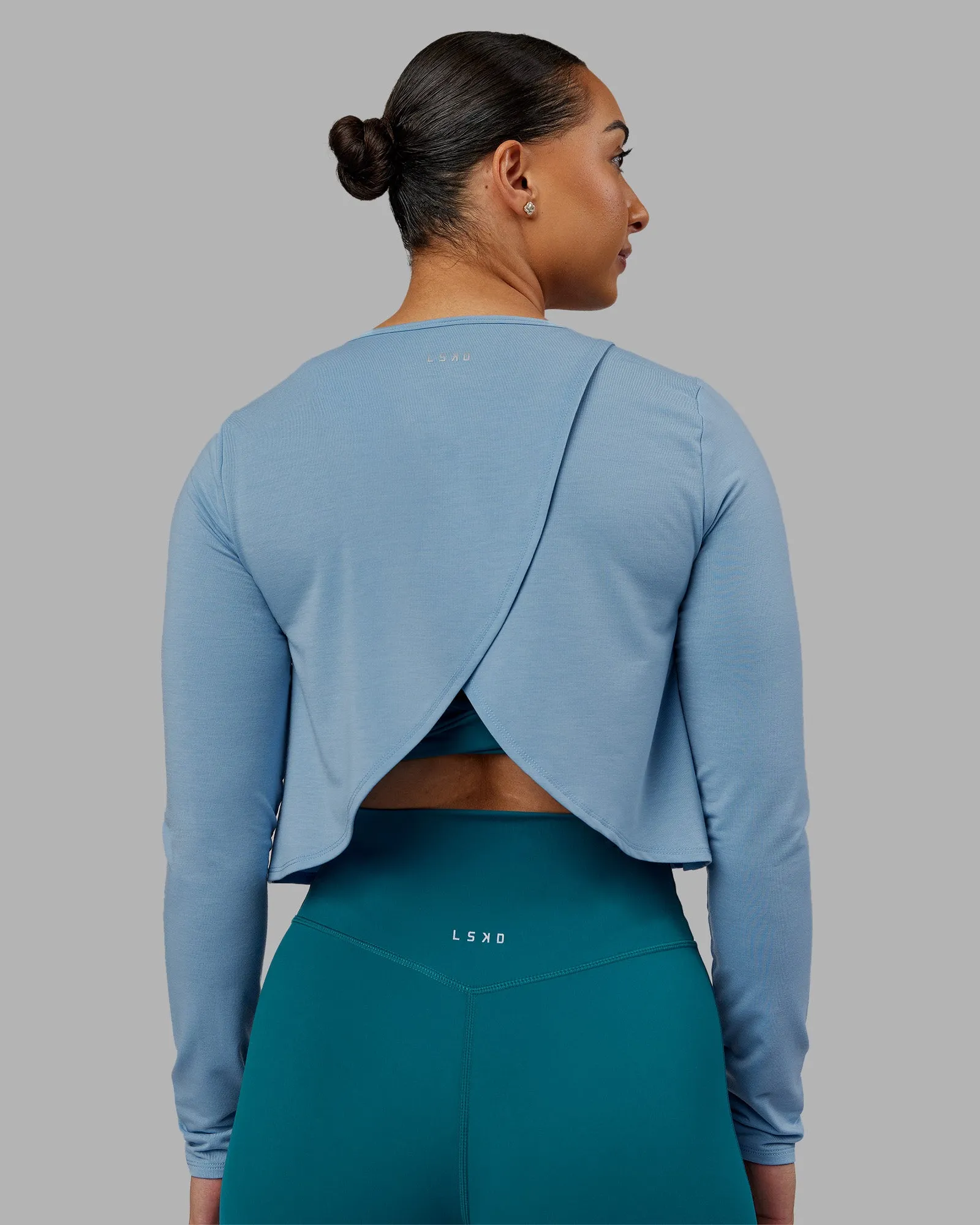 Breeze Long Sleeve Training Tee - Glacier Lake sold by LSKD