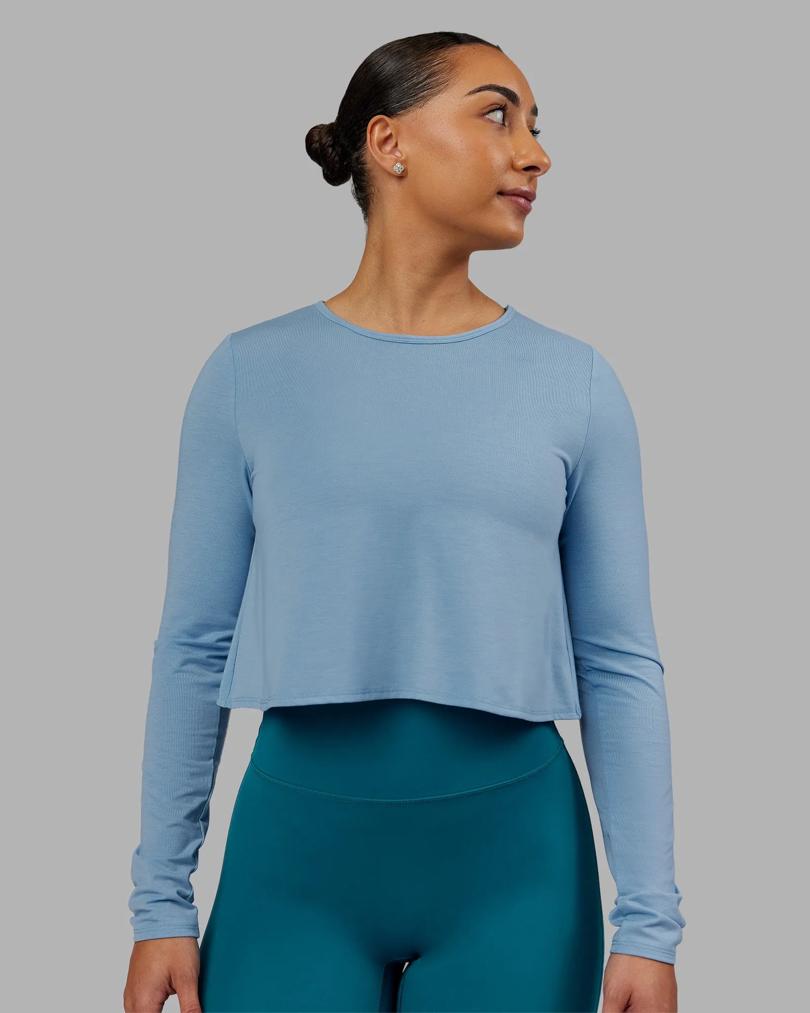 Breeze Long Sleeve Training Tee - Glacier Lake sold by LSKD product image thumbnail 3