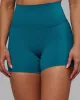Elixir Ultra High-Rise 4" Short - Blue Coral sold by LSKD