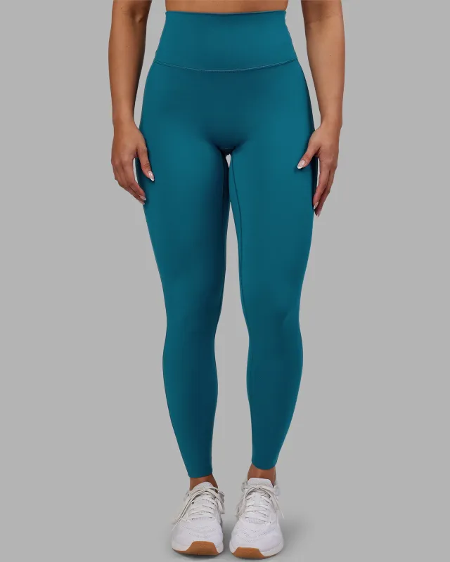 Elixir Ultra High-Rise Full Length Legging - Blue Coral sold by LSKD
