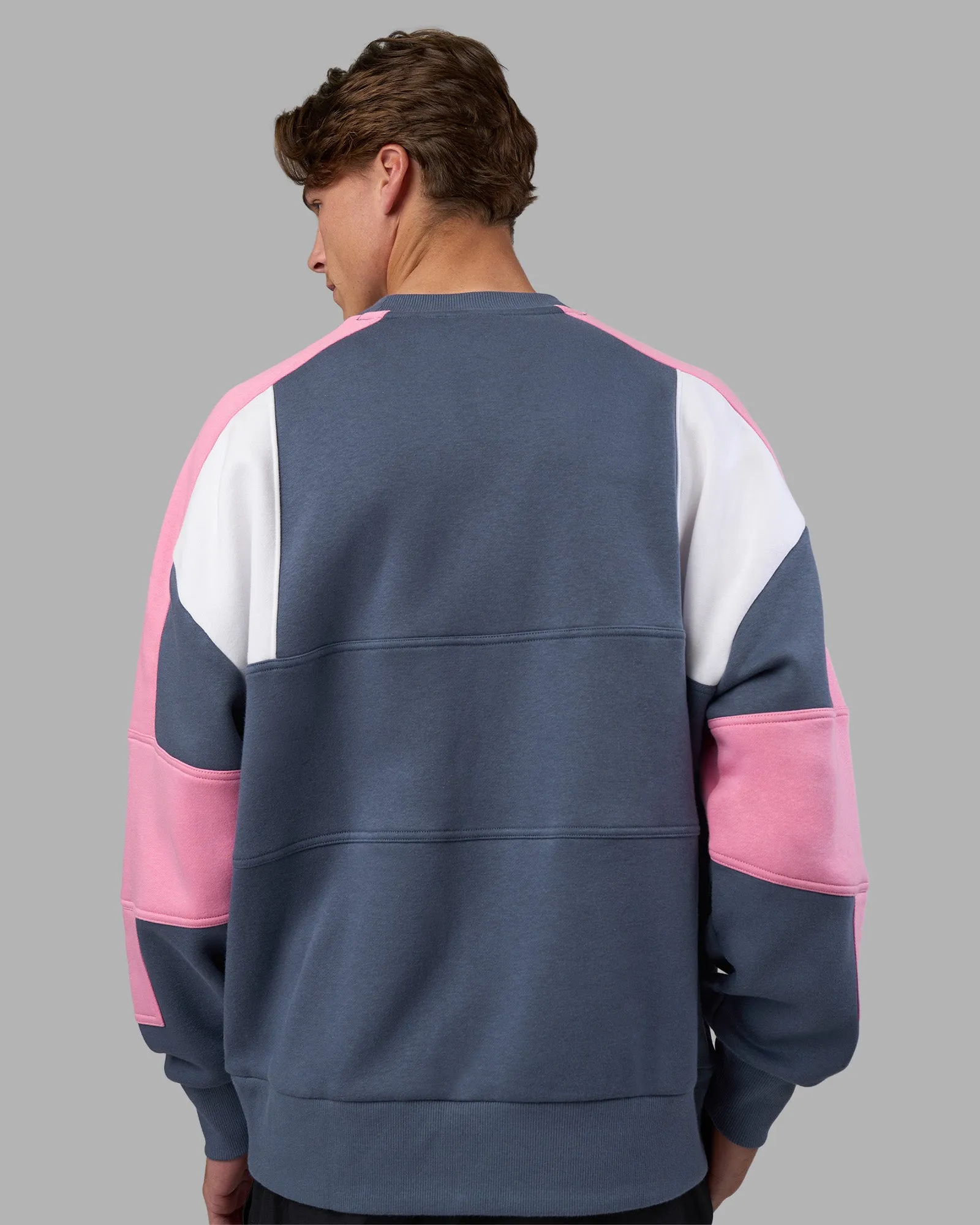 Slam Sweater Oversize - Night Shadow-Rosebloom sold by LSKD product image thumbnail 4