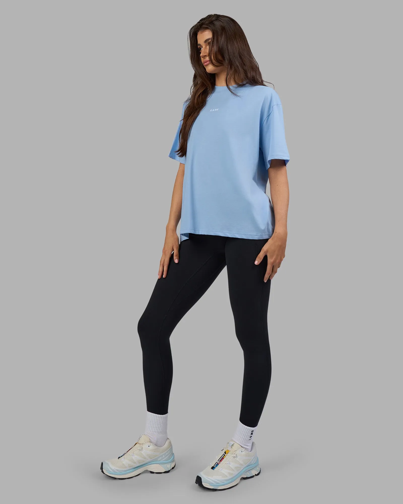 Go-To FLXCotton Oversized Tee - Open Air-White sold by LSKD product image thumbnail 4