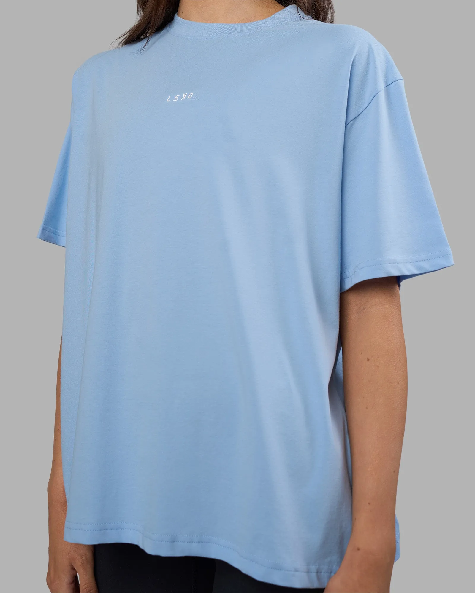Go-To FLXCotton Oversized Tee - Open Air-White sold by LSKD product image thumbnail 3