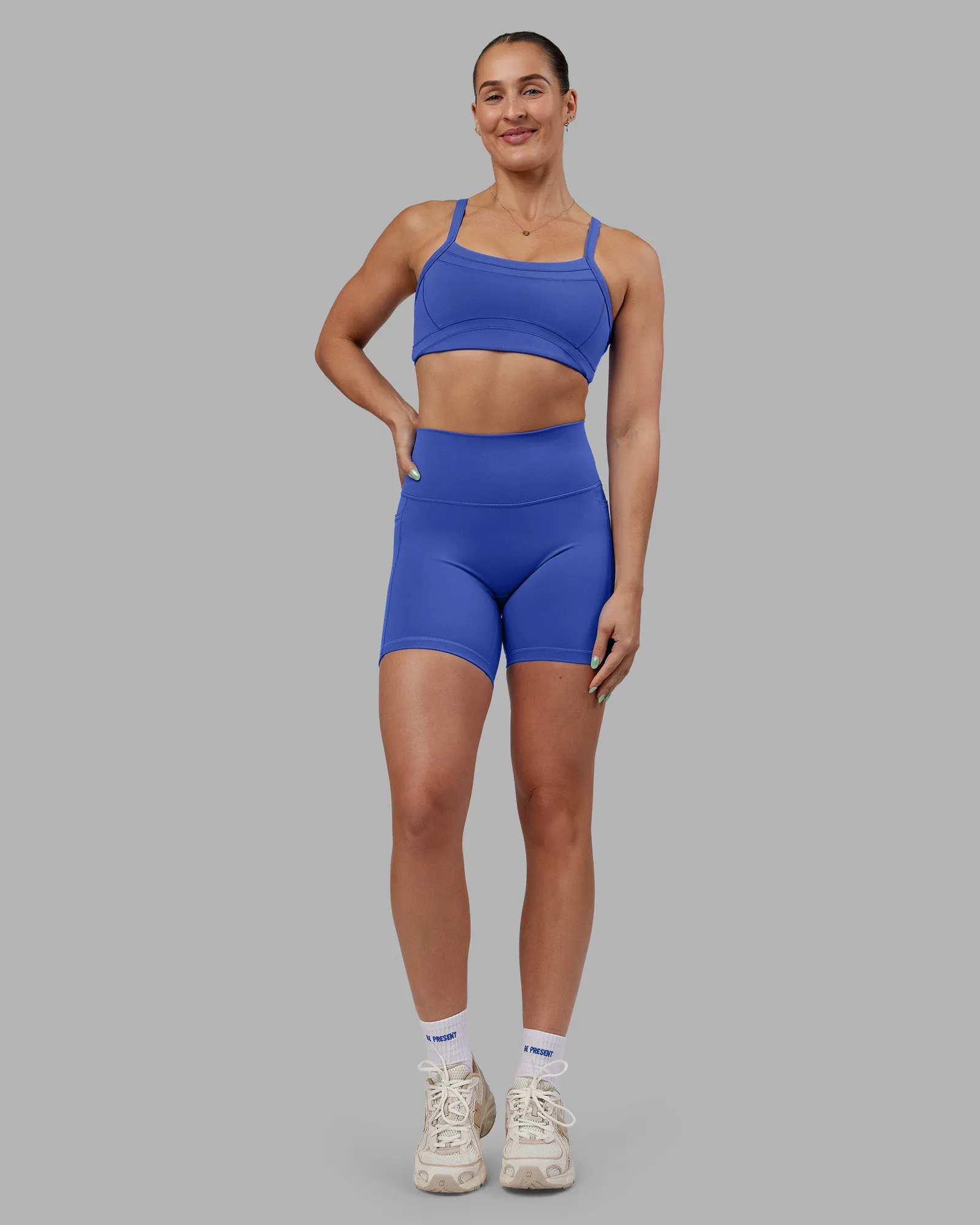 Abs Ignite Sports Bra - Power Cobalt sold by LSKD product image thumbnail 5